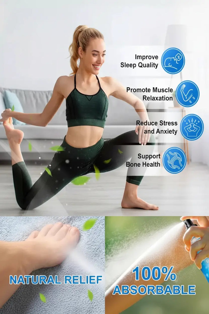 Melao Pure Magnesium Oil Spray | Topical Magnesium for Muscle Recovery & Relaxation Support Honos Beauty
