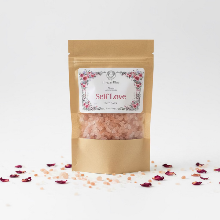 Self Love Bath Salts Pouch |  Self-reverence Hygia's Blue