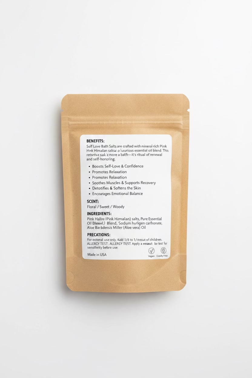 Self Love Bath Salts |  Self-reverence Hygia's Blue