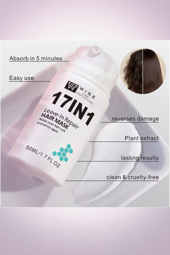 Wise King 17 in 1 Leave-In Repair Hair Mask | Repair, Protect Your Hair in One Step