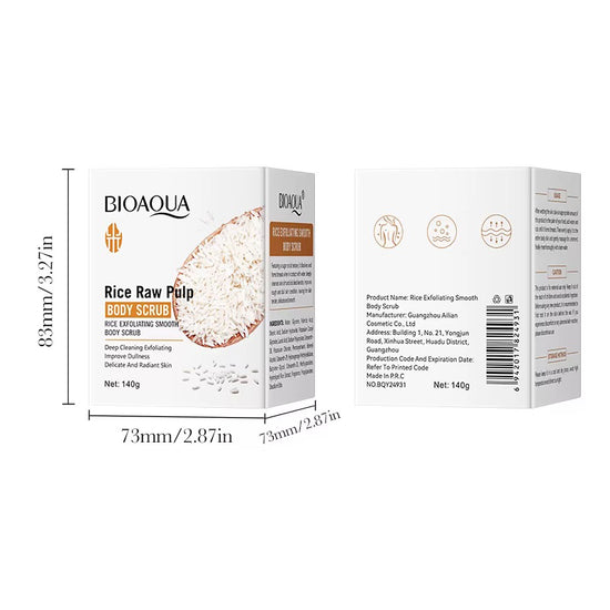 BIOAQUA Rice Exfoliating | Body Scrub