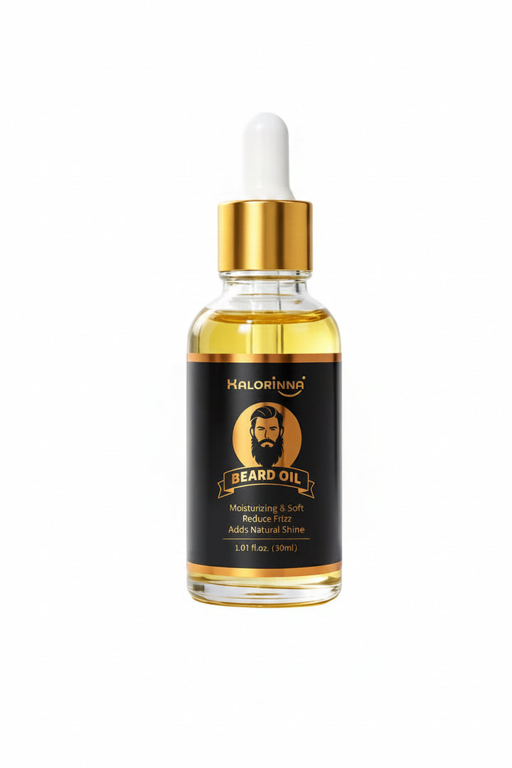 Halorinna Beard Oil | Moisturizing, Frizz Control & Natural Shine