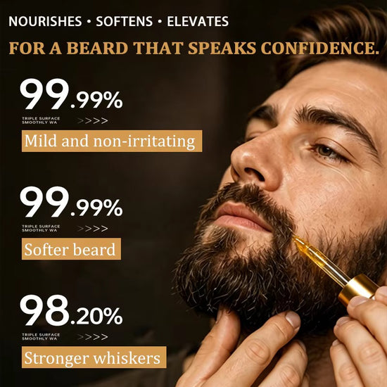 Halorinna Beard Oil | Moisturizing, Frizz Control & Natural Shine