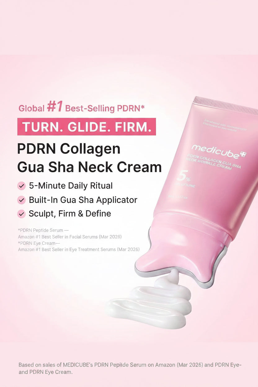 Medicube PDRN Collagen Gua Sha Neck Wrinkle Cream