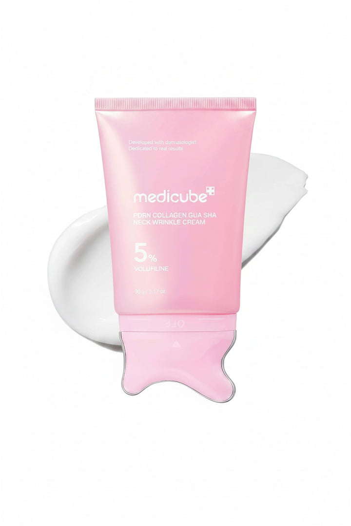 Medicube PDRN Collagen Gua Sha Neck Wrinkle Cream