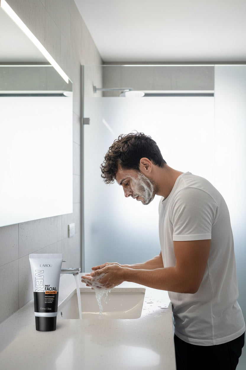 LAIKOU Men Face Wash | Oil Control • Deep Cleansing • Fresh & Smooth Skin