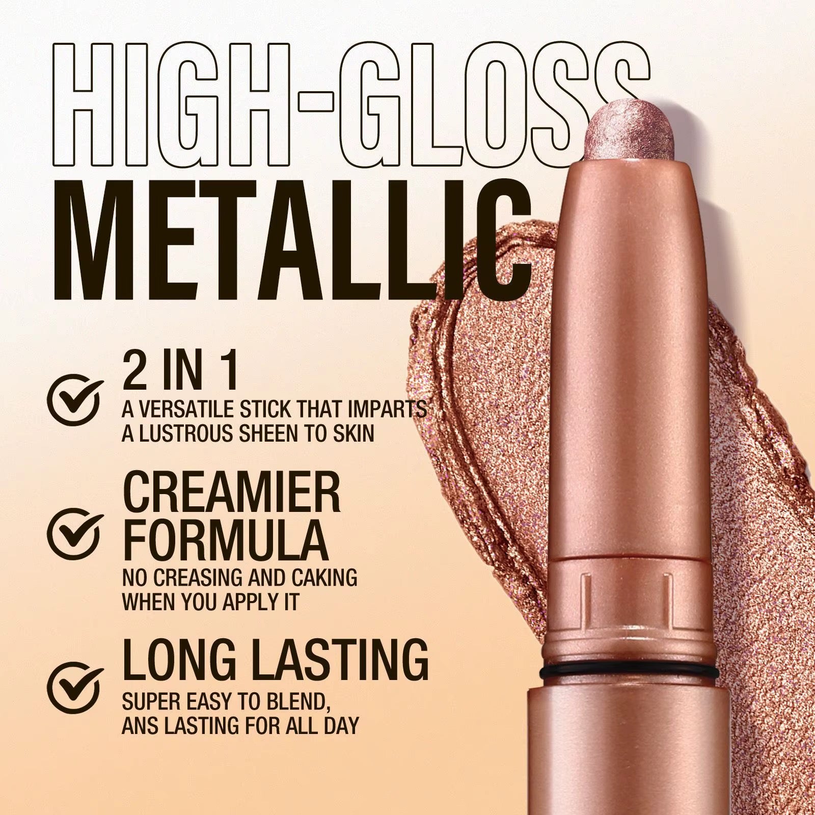 LANGMANNI| Eyeshadow Stick | Quick, smooth, and effortless application | Waterproof