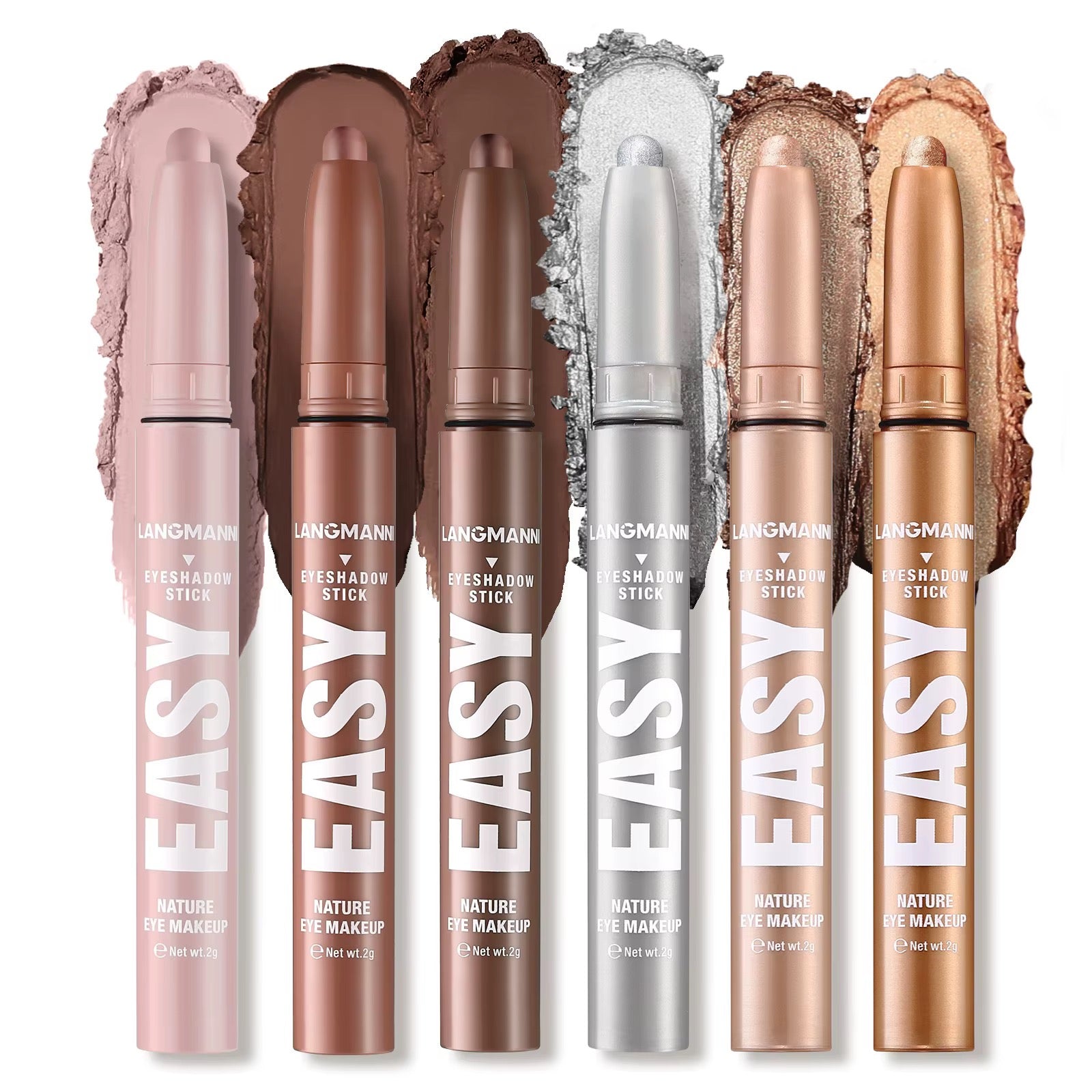 LANGMANNI| Eyeshadow Stick | Quick, smooth, and effortless application | Waterproof
