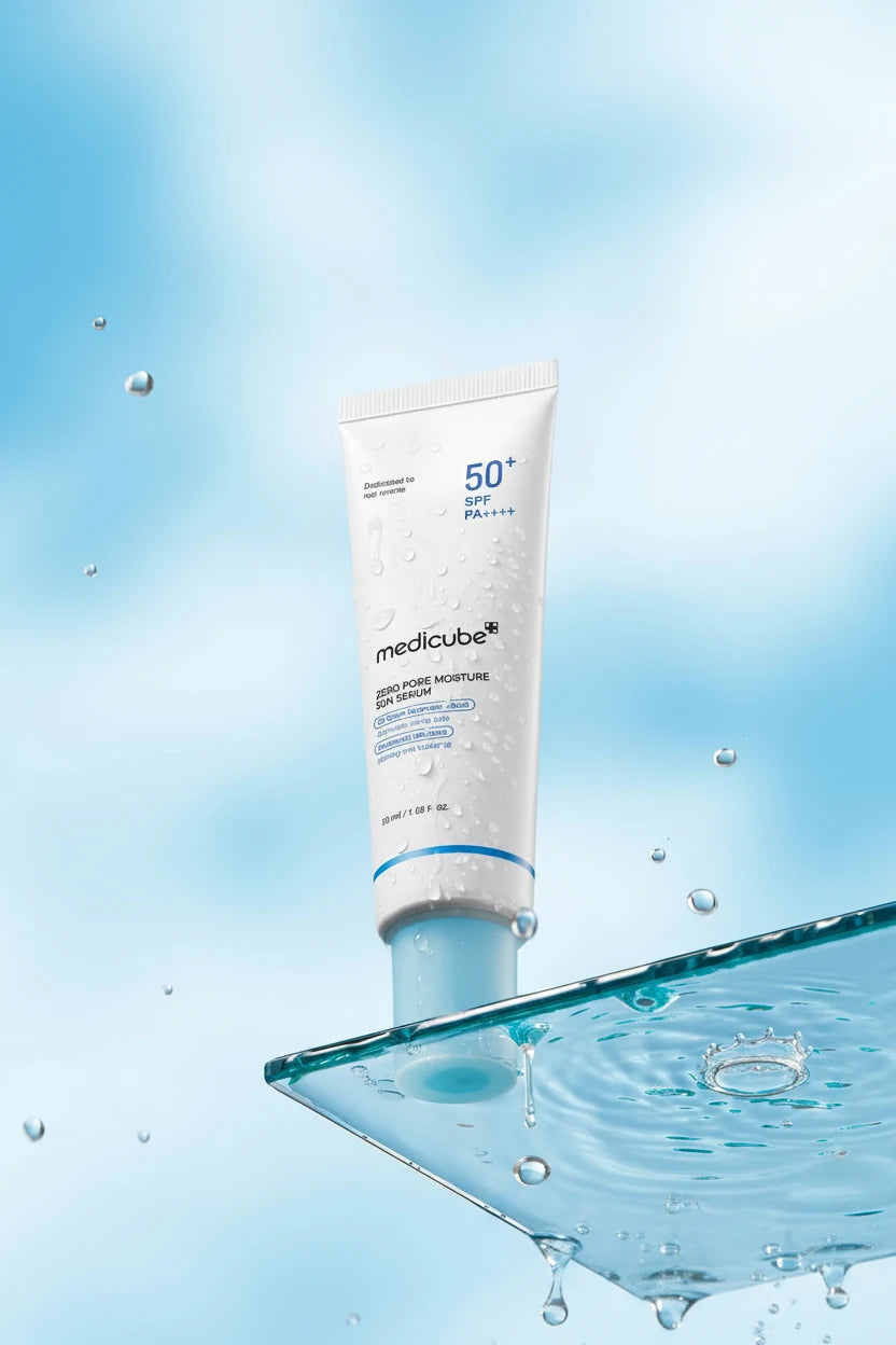 Medicube Zero Pore Moisture Sun Serum –   Protection, hydration & pore-focused skincare