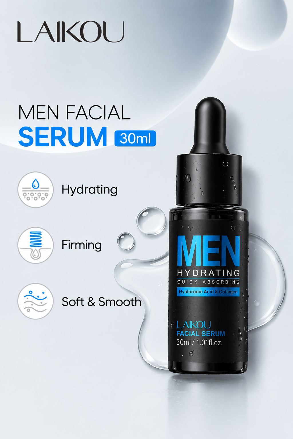 Laikou| Men's Hydrating Facial Serum