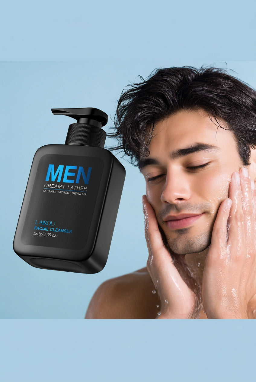 Laikou | Men Creamy Lather | Facial Cleanser