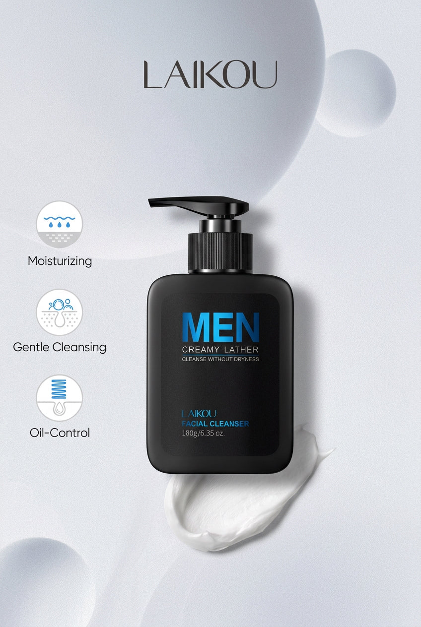 Laikou | Men Creamy Lather | Facial Cleanser