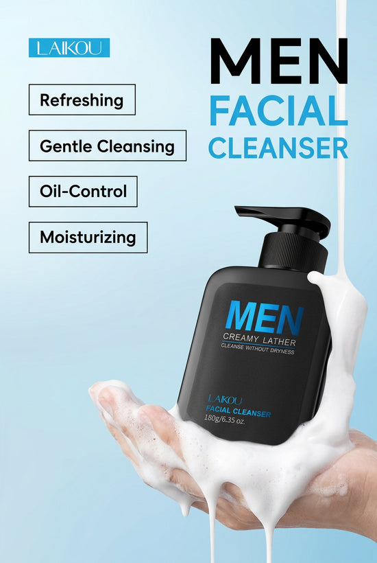 Laikou | Men Creamy Lather | Facial Cleanser
