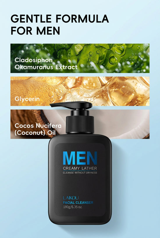 Laikou | Men Creamy Lather | Facial Cleanser