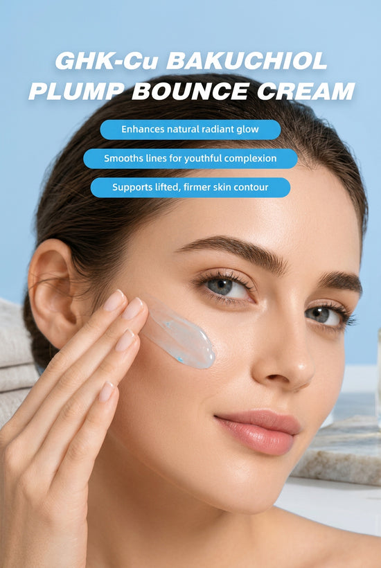 GHK-Cu + Bakuchiol Plump &amp; Bounce Cream | Firming | Hydrating | Smoothing