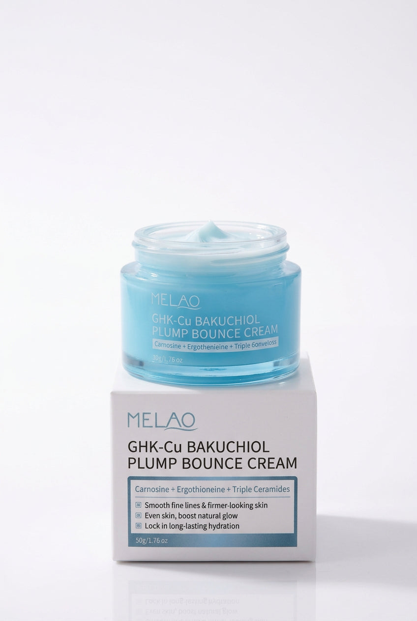GHK-Cu + Bakuchiol Plump &amp; Bounce Cream | Firming | Hydrating | Smoothing