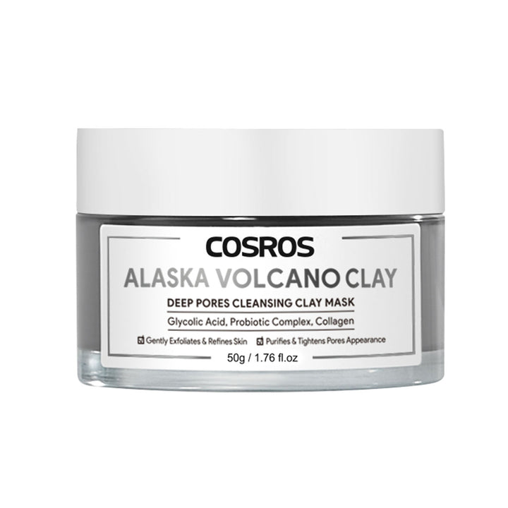 Cosros- Alaska volcano clay-  Deep Cleansing Clay mask