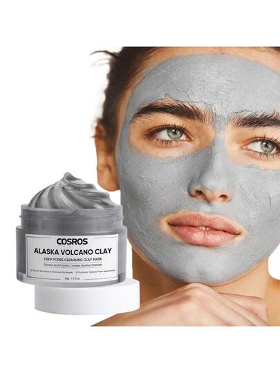 Cosros- Alaska volcano clay-  Deep Cleansing Clay mask