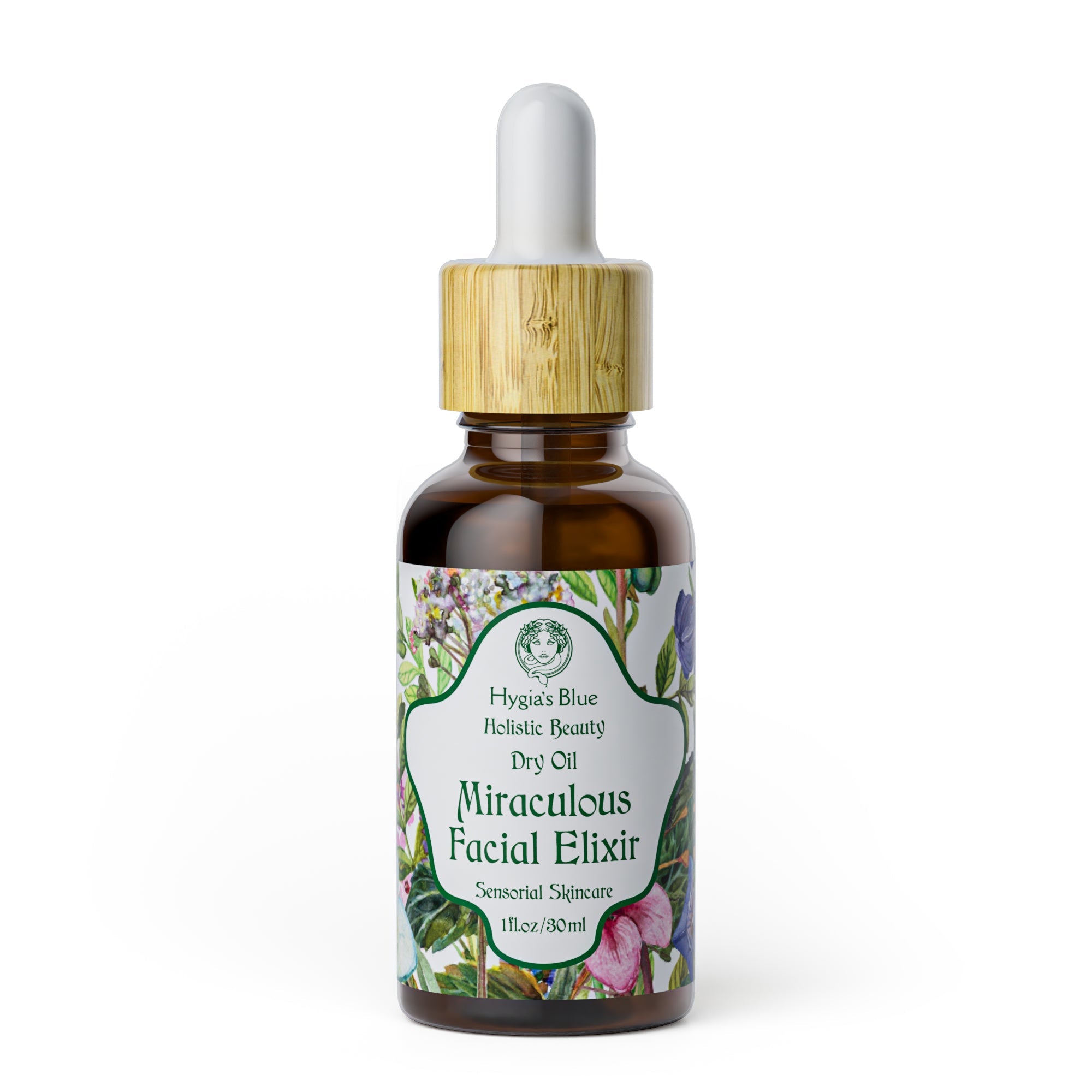 Miraculous Facial Elixir | Sensorial Skincare, Holistic Beauty Hygia's Blue