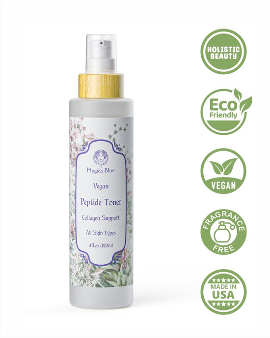 Hygia's Blue - Peptide Toner– Boost Collagen - Fragrance-free - Holistic Skincare