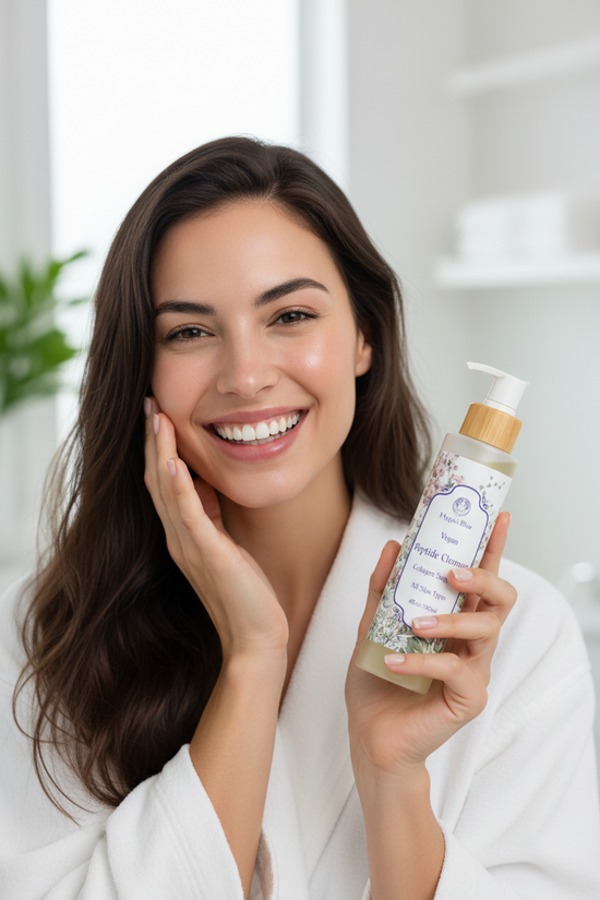 Peptide Cleanser | Boost Collagen, Firming skin Hygias Blue