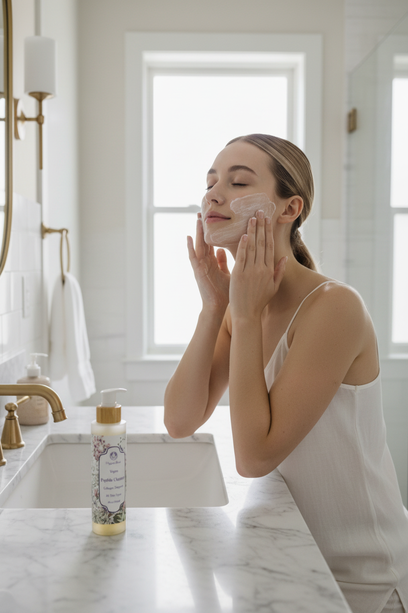 Peptide Cleanser | Boost Collagen, Firming skin Hygias Blue