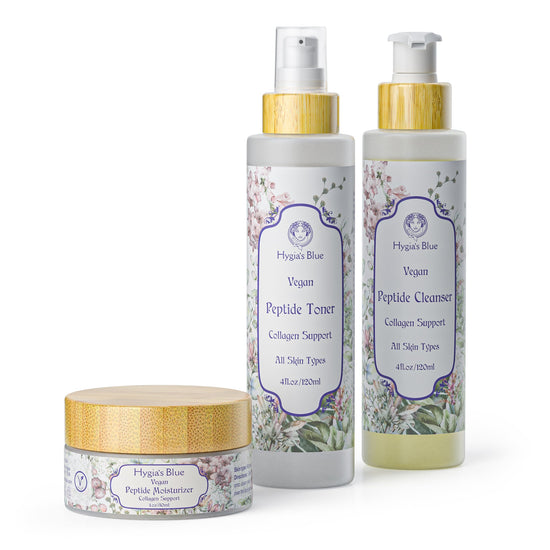 Peptide Trio | Boost Collagen, Holistic Beauty Hygia's Blue