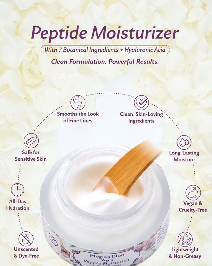 Hygia's Blue - Peptide Moisturizer – Unscented