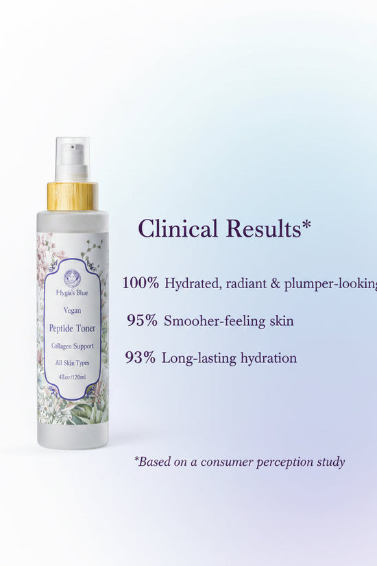 Peptide Toner | Boost Collagen,  Holistic Beauty,Firming facial toner Hygia's Blue