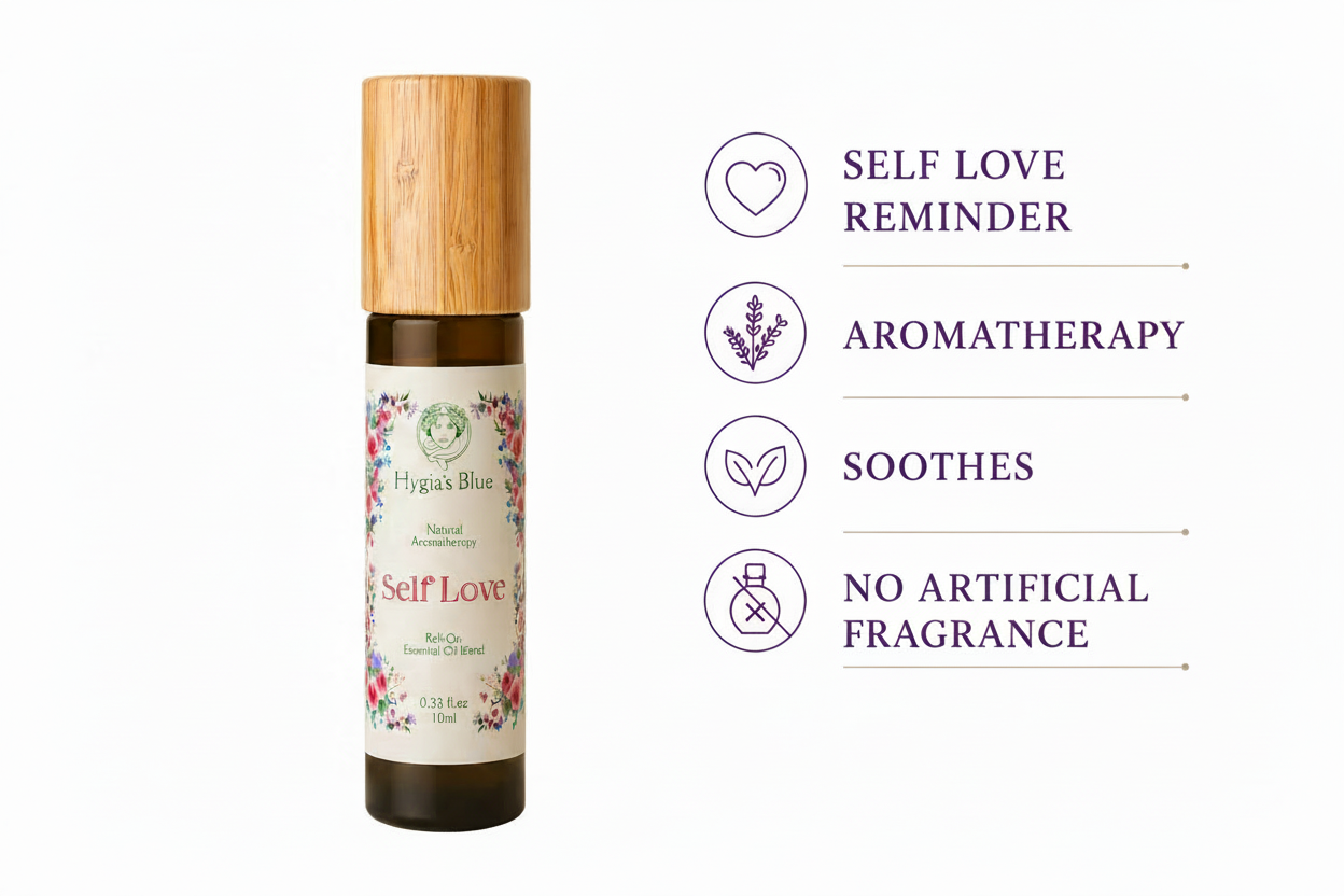 Self Love Roll On  | Confidence & Self-reverence Hygias Blue