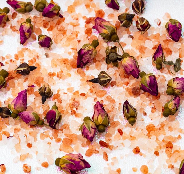 Bath Salts Phytotherapy and Aromatherapy