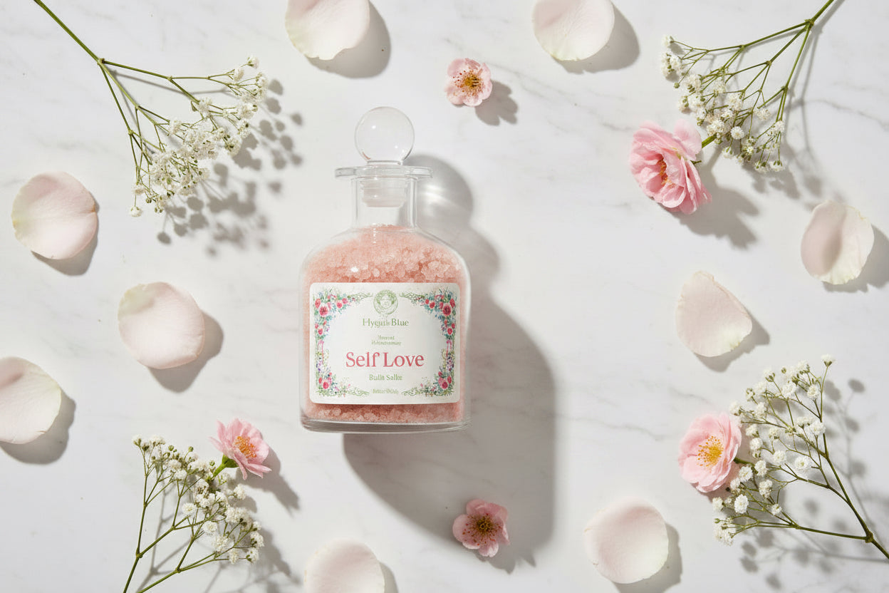Self Love Bath Salts  |  Confidence, Self-reverence Hygia's Blue