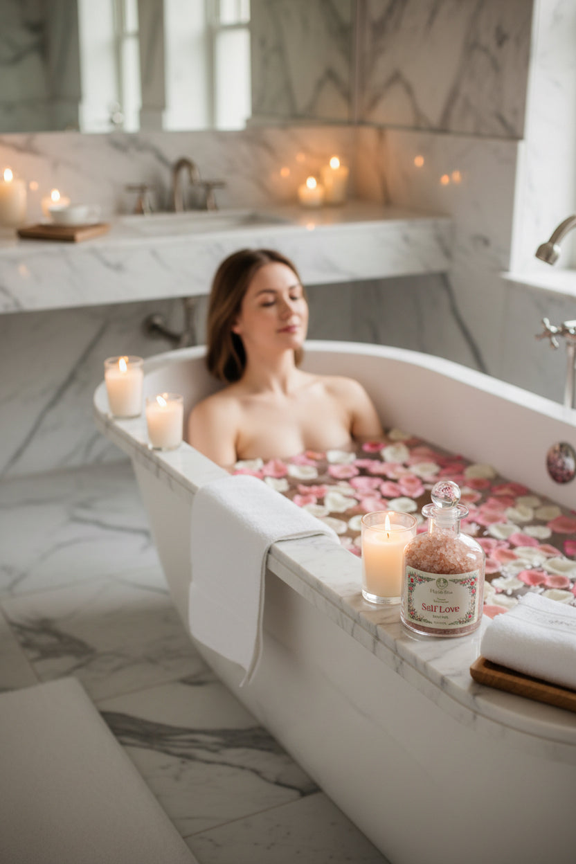Self Love Bath Salts  |  Confidence, Self-reverence Hygia's Blue