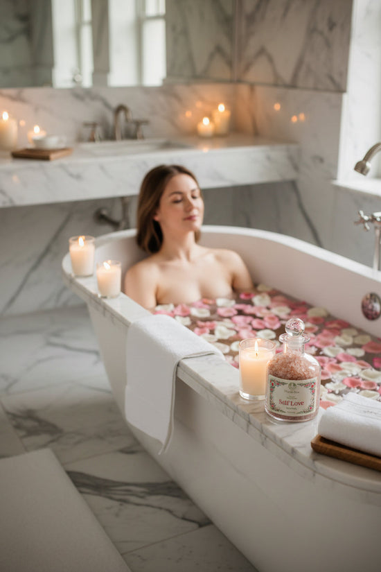 Self Love Bath Salts  |  Confidence, Self-reverence Hygia's Blue