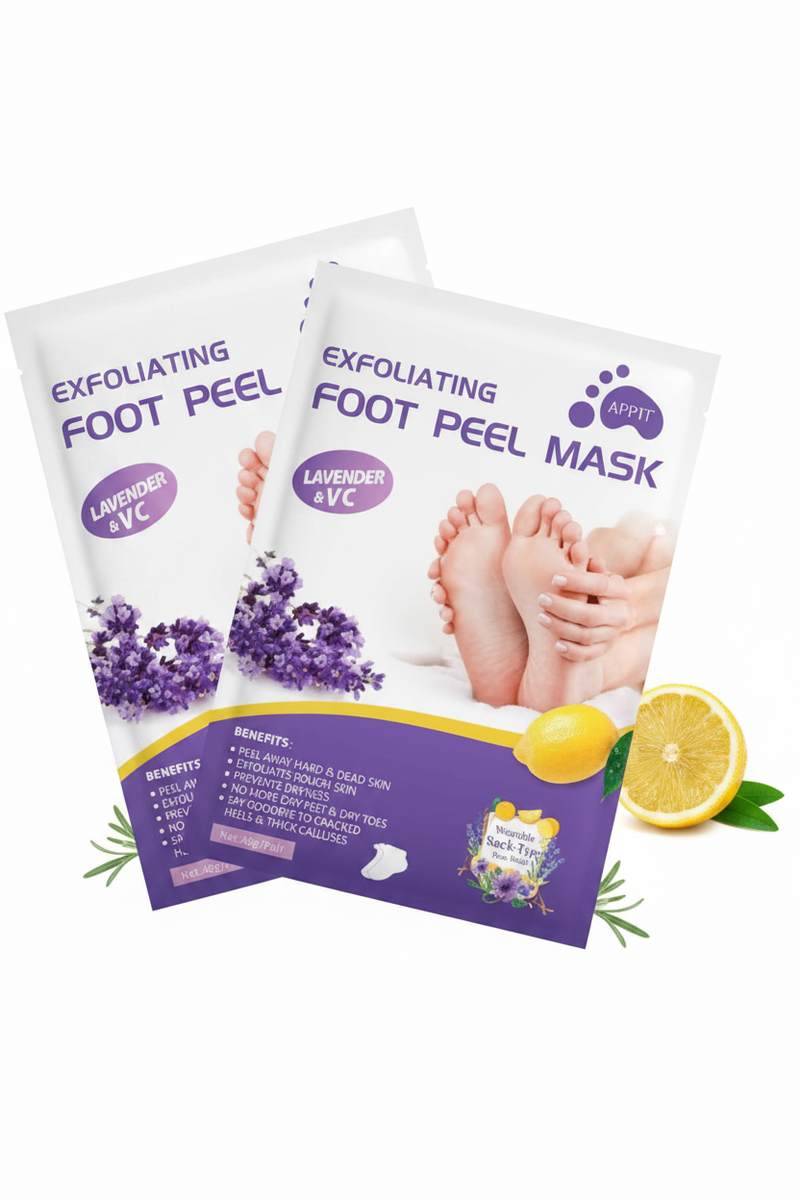 APPTI Exfoliating Foot Mask - Softens Cracked Heels