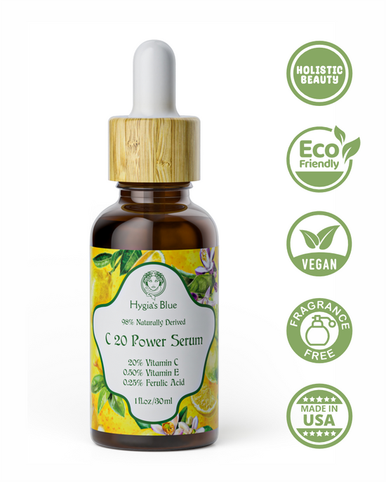 Hygia's Blue - C 20 Power Serum – 20% Vit C + Vit E + Ferulic Acid