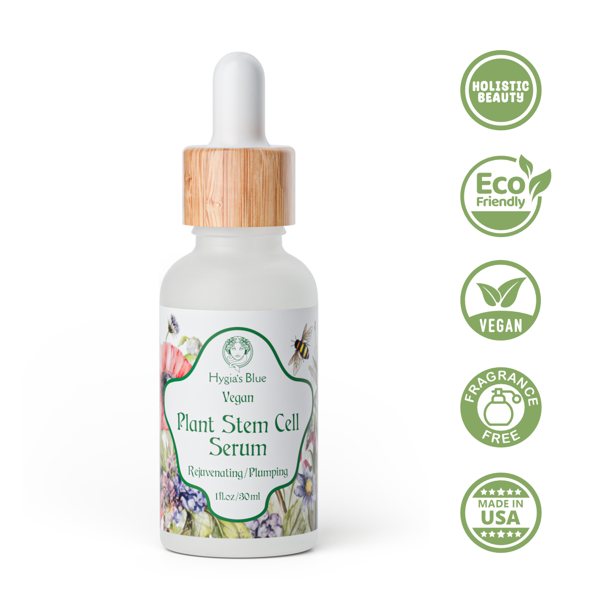 Hygia's Blue - Plant Stem Cell Serum – Protects longevity of skin stem cells
