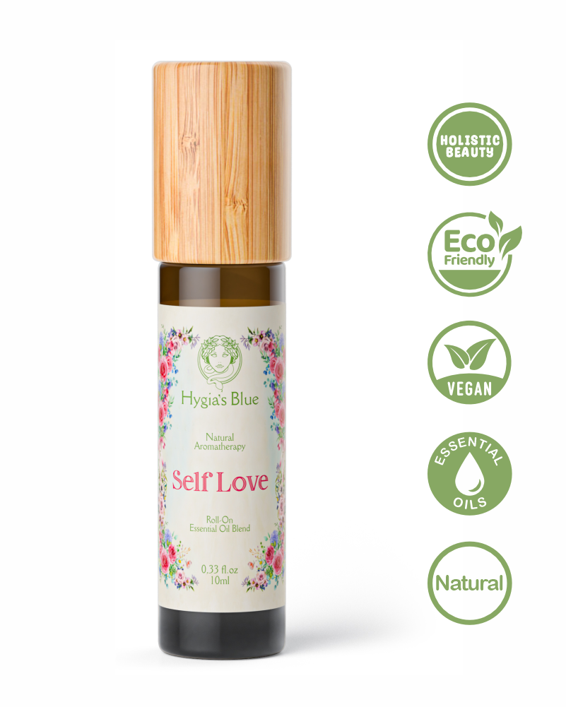 Hygia's Blue - Roll-On Self Love - Natural Essential Oils - Emotional Balance and Confidence