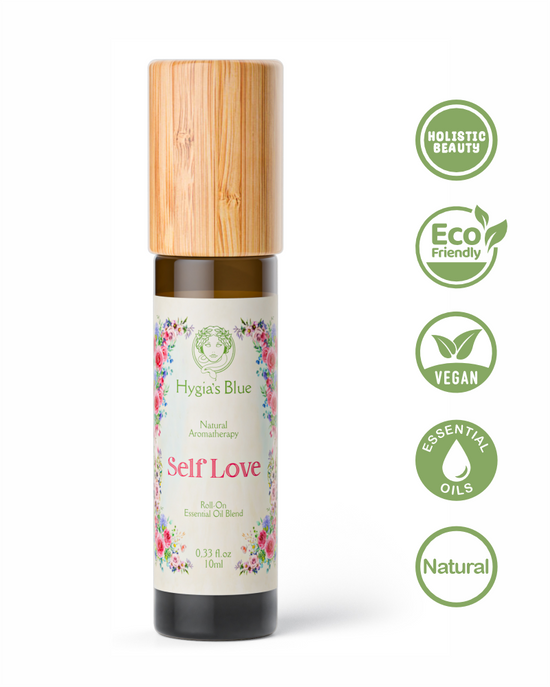 Hygia's Blue - Roll-On Self Love - Natural Essential Oils - Emotional Balance and Confidence