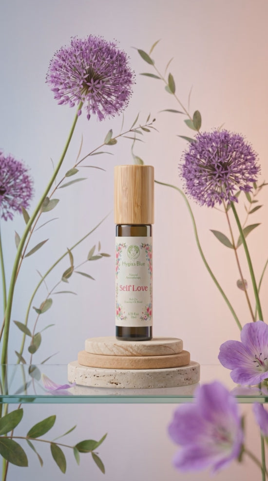 Hygia's Blue - Roll-On Self Love - Natural Essential Oils - Confidence Roll On